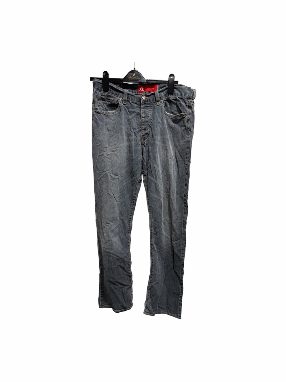 Express X2 Grey Denim Laboratory Jeans Men’s Size 34x34